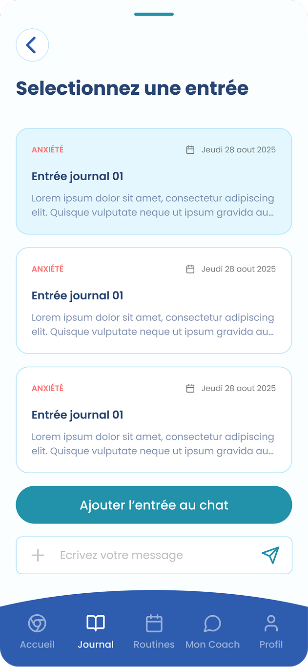 AI Wellness Companion mobile app