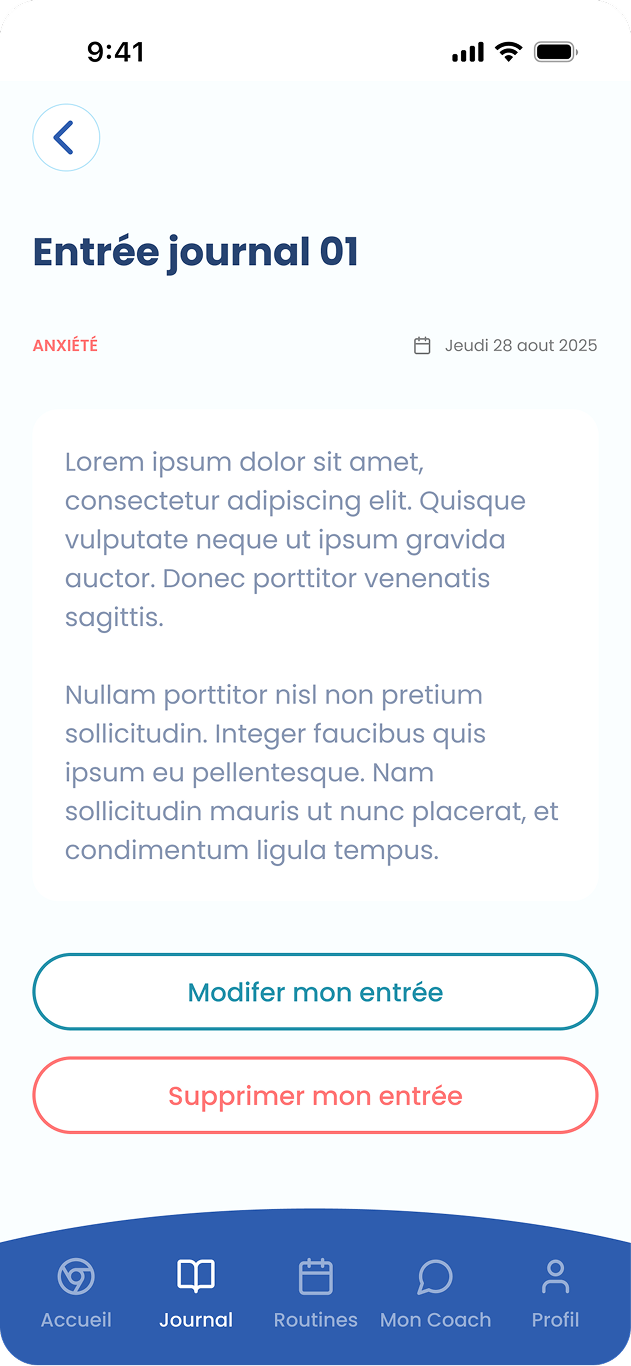 AI Wellness Companion mobile app