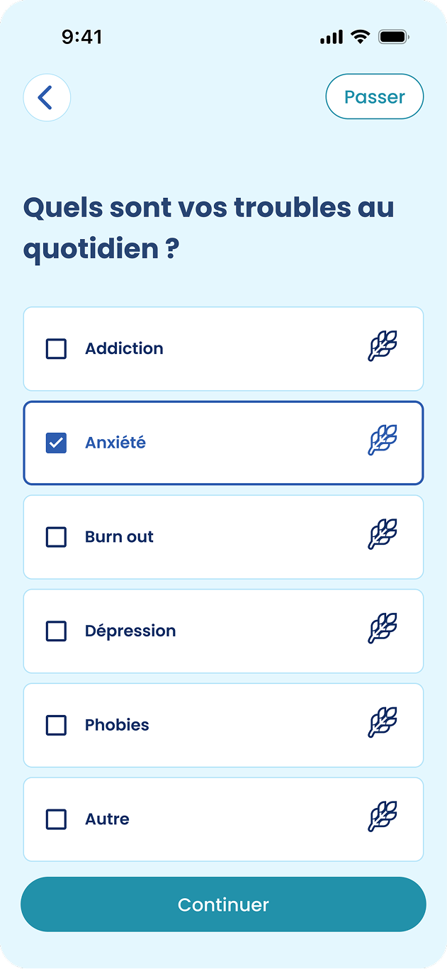 AI Wellness Companion mobile app