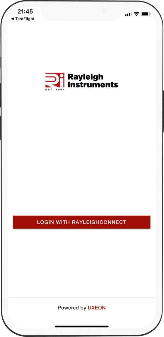 Energyflow app screen