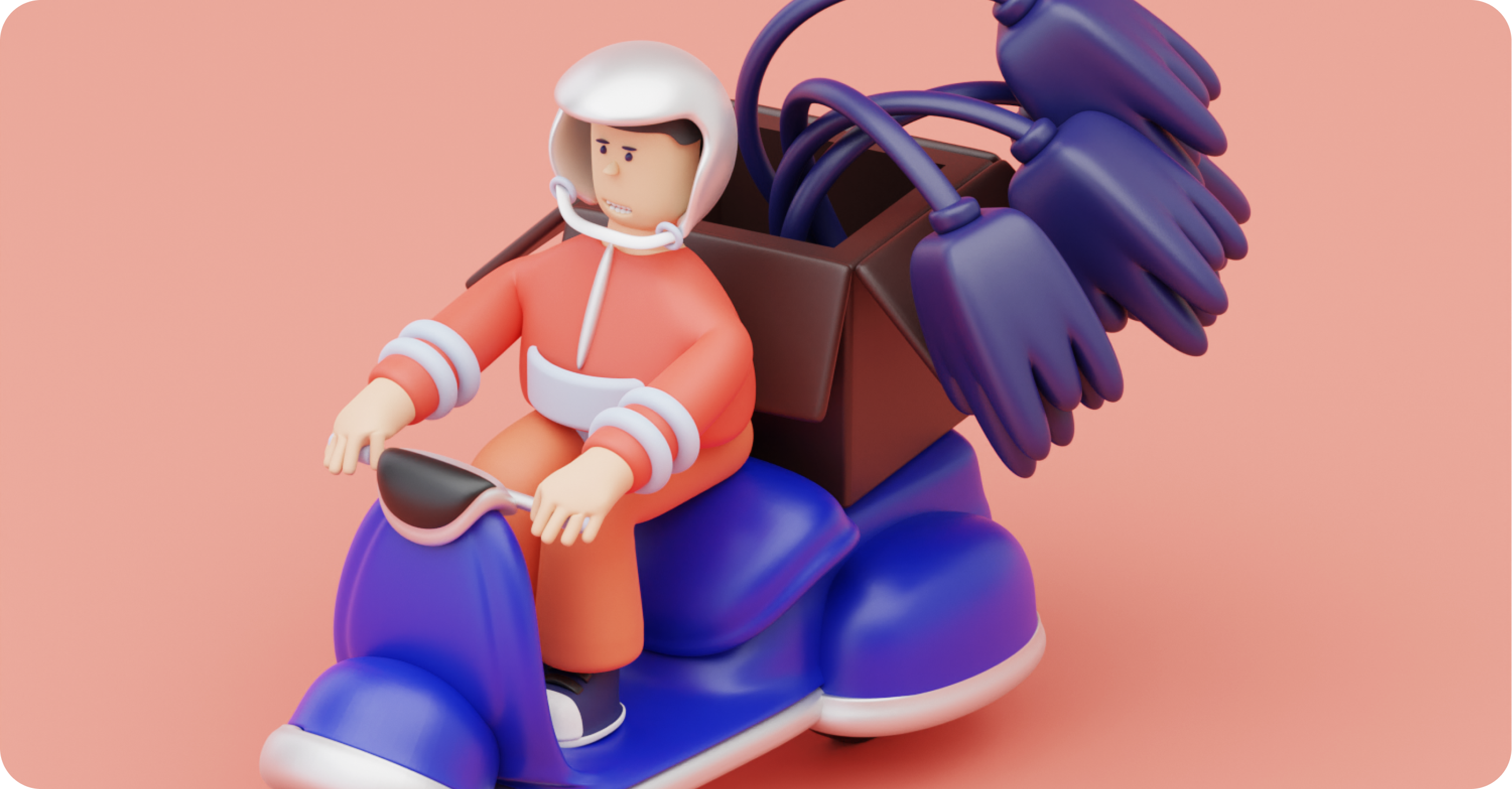 3d delivery guy