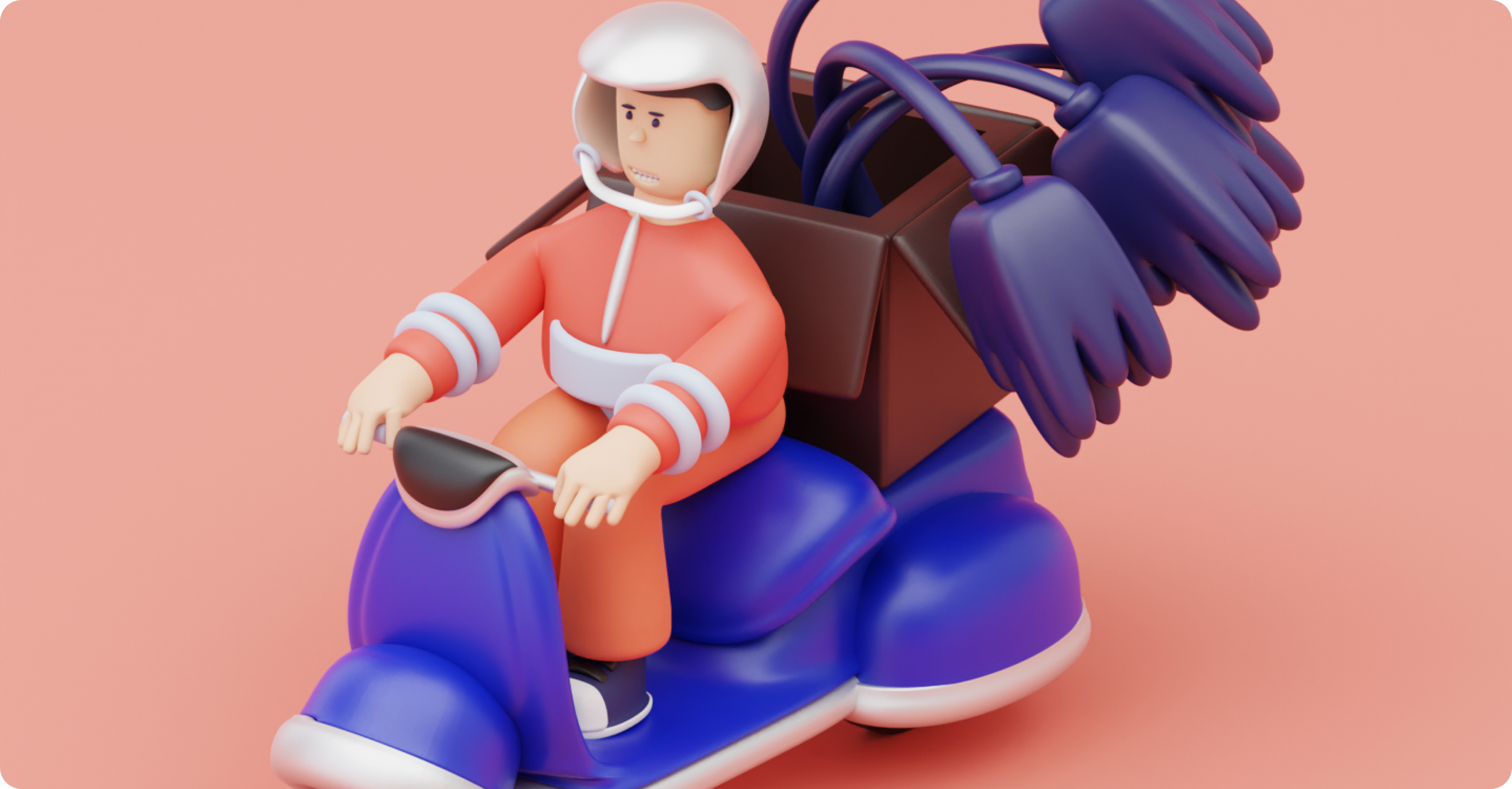 3d delivery guy