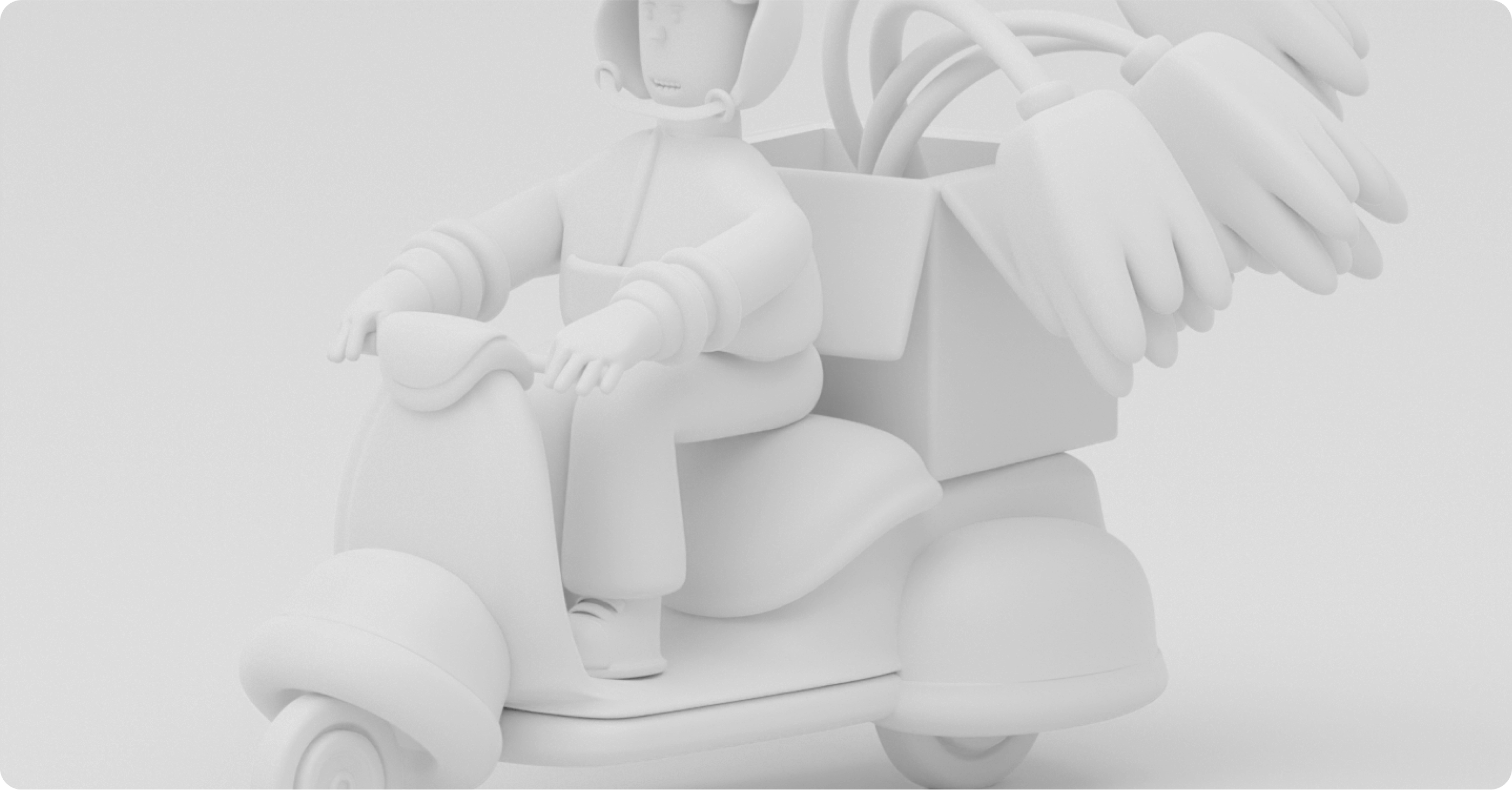 3d delivery guy