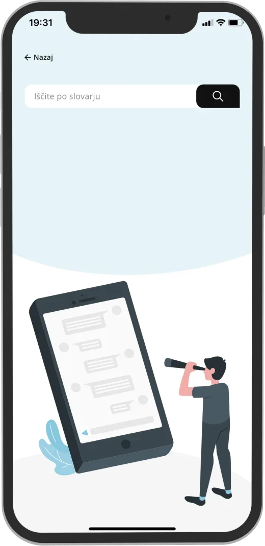 iProm Slovar app screen